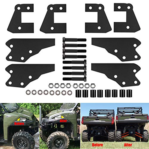 E-cowlboy 3" Front & Rear Lift Kit for Polaris Ranger Fullsize 570/Fullsize 570 XP/XP 900/XP 900 CREW/XP 1000/XP 1000 CREW/1000 Diesel/1000 Diesel CREW