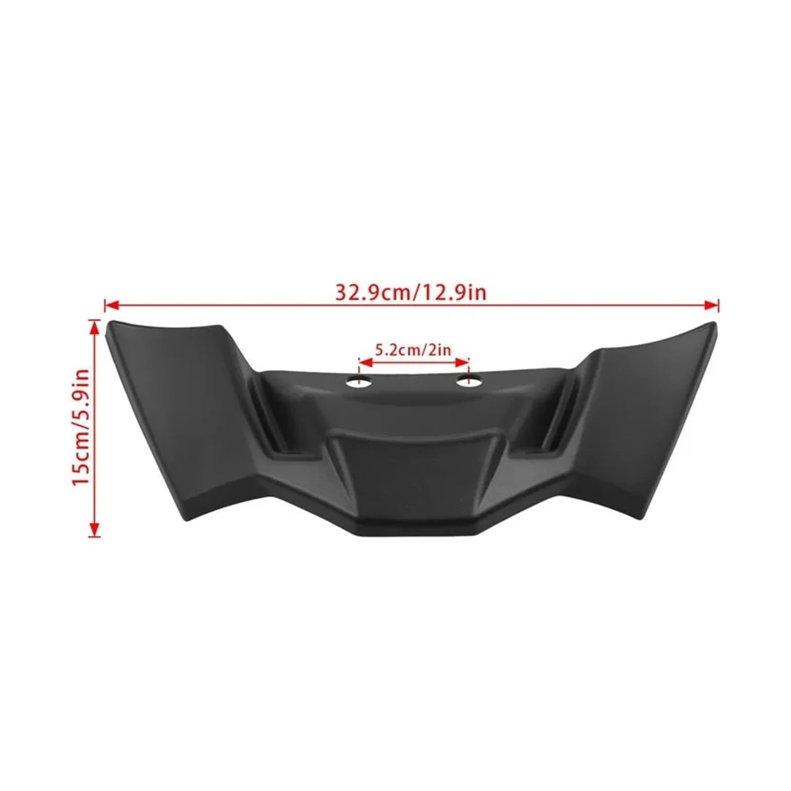 spoiler motocicletta Per BMW S1000R M1000R F900R 2021 2022 2023 2024 2025 Accessori per moto Spoiler anteriore Alette Carenatura ala(B)