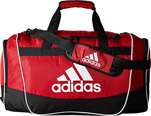 adidas Unisex Defender II Medium Duffel Bag, Power Red, ONE SIZE