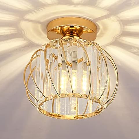 Lámpara de Techo LED Mini Candelabro de Cristal Cover