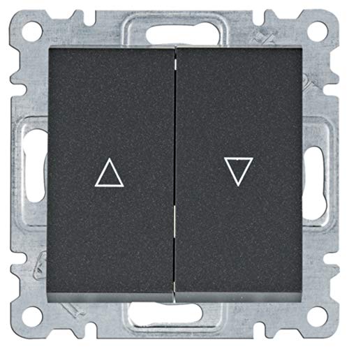 Bouton-poussoir, lumina, noir