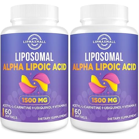 Liposomal Alpha Lipoic Acid 1500mg by lipmaxmall Cover