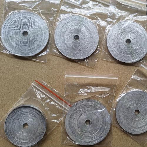 1/2/5 Rolle 99,95% Metallband Magnesium Band Gürtel Magnesium Metallscheibe Industrie Labor Chemikalien Magnesium Band (5 Stück)