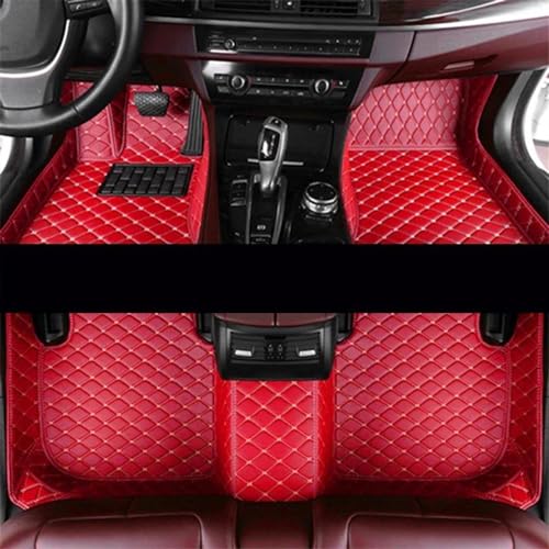 Tapis voiture antidérapant rouge protection intégrale Ford Mondeo