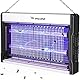 PALONE Insektenvernichter Elektrischer, UV USB Bug Zapper 3200V Wandmontierter Mückenlampe mit Kabel Insektenlampe Elektrische Fliegenfalle Mückenfalle Fliegenfänger Insektenfalle