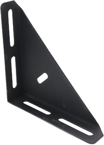 Miniatura 4 de 4 piezas de soporte de esquina triangular ajustable para muebles, cama, gabinete, caja de almacenamiento de armario, 9.45 x 6.77 pulgadas