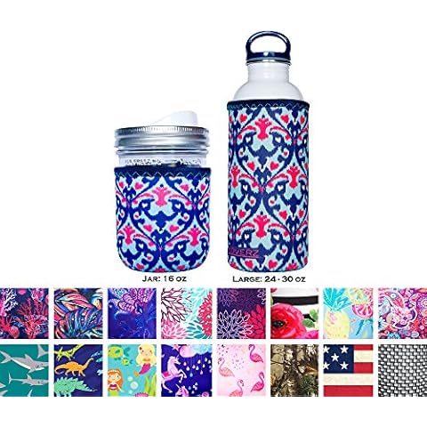 Jarz - #1 Neoprene Mason Jar Insulator Sleeve - iKatching Cover