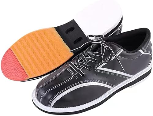 Zapatos de boliche para hombre ligeros profesionales cómodos antideslizantes para correr gimnasio