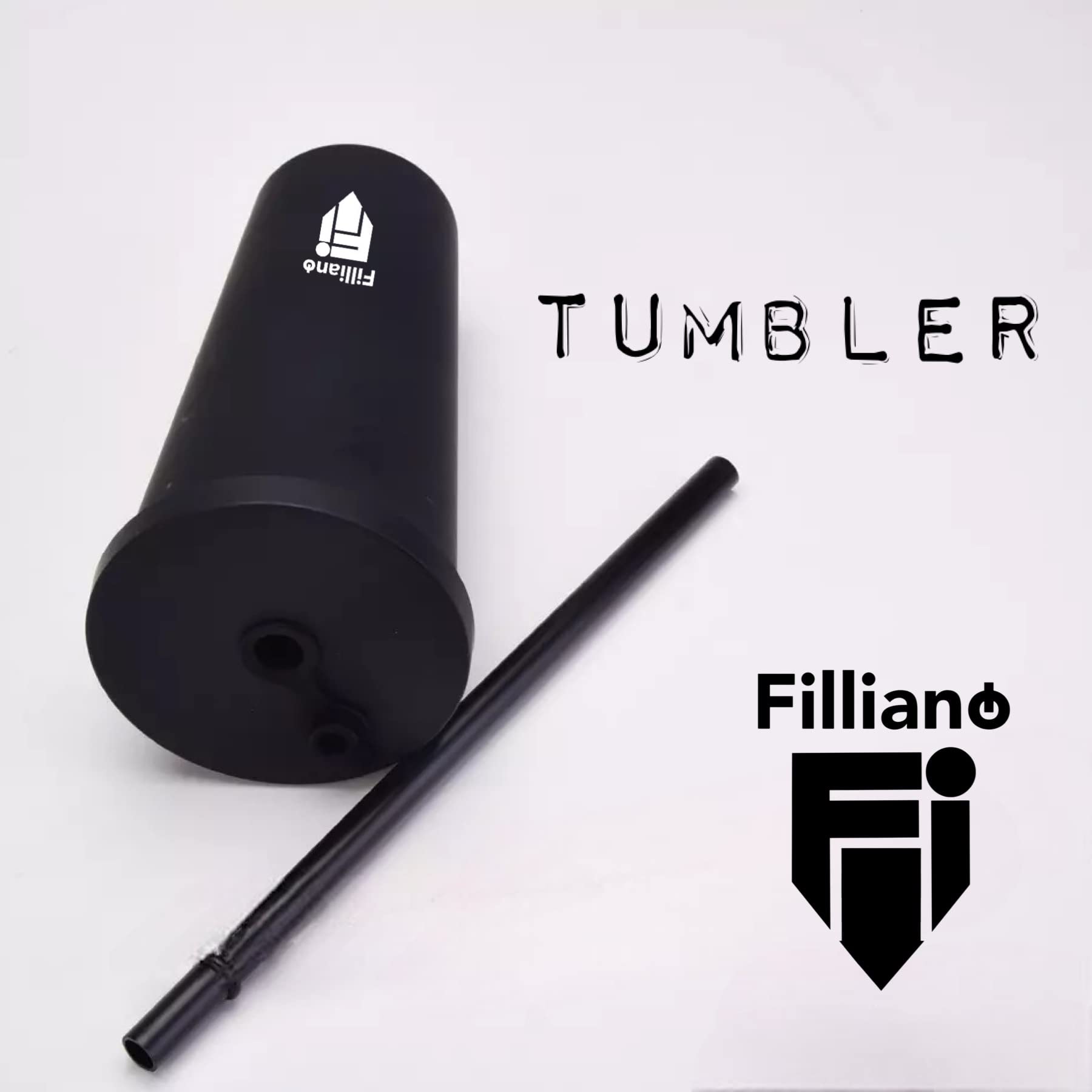 Tumbler Con Cannuccia 710ml Filliano - Doppia Parete, Coperchio - Per Bevande Calde/Fredde - Foto 2