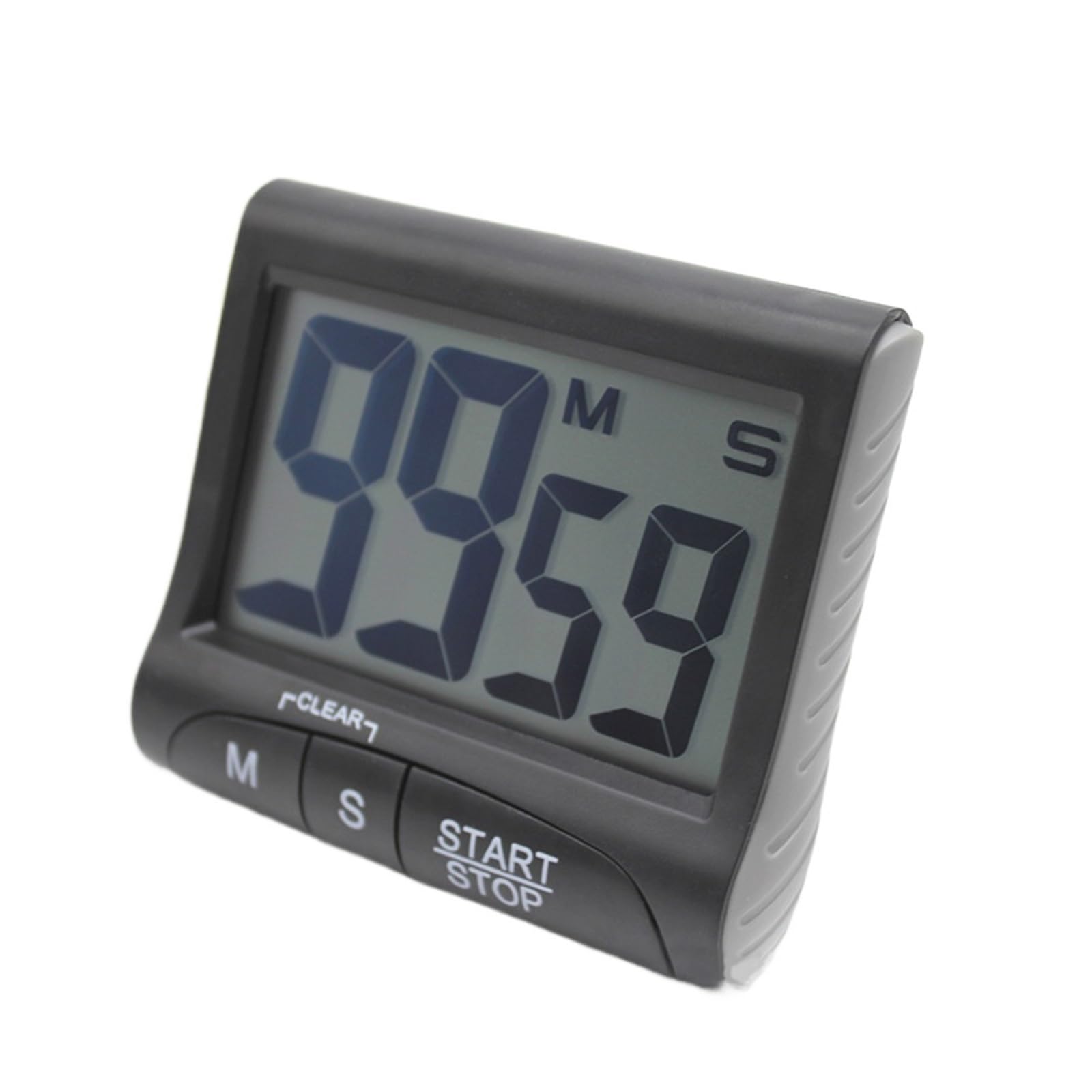Kitchen Timer LCD Digital Screen Large Display Square Cooking Count Up Countdown Alarm Remind Sleep Stopwatch Time Reliable Efficient