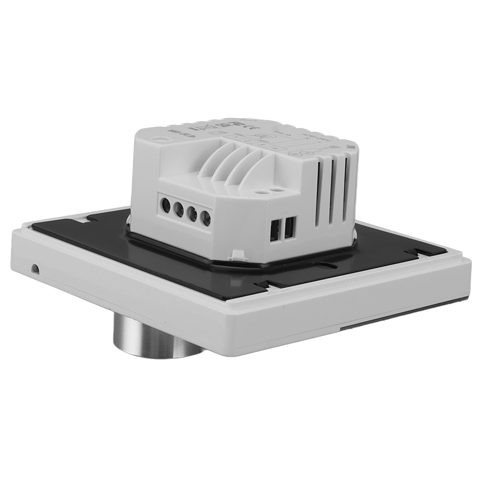 Cryfokt Digitaler Thermostat LCD Präzise Steuerung Intelligenter Temperaturregler für die Fußbodenheizung zu Hause, ABS-Material, 5-70 ℃ Raumtemperaturbereich (WHITE)