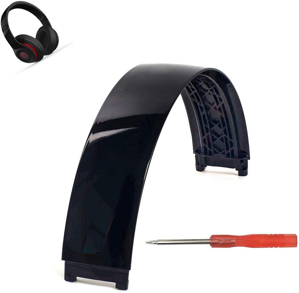 Studio 2.0 Headband Replacement Top Arch Head Band Repair Fix Parts Compatible with Beats Studio 2.0 Studio 2 Wired Wireless Over Ear Headphones B0500 B0501 (Black)