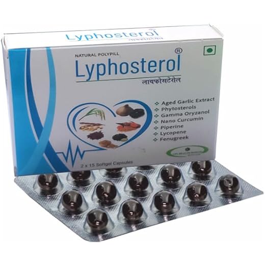 Lyphosterol Heart Health Softgel Capsules - 30 Pack