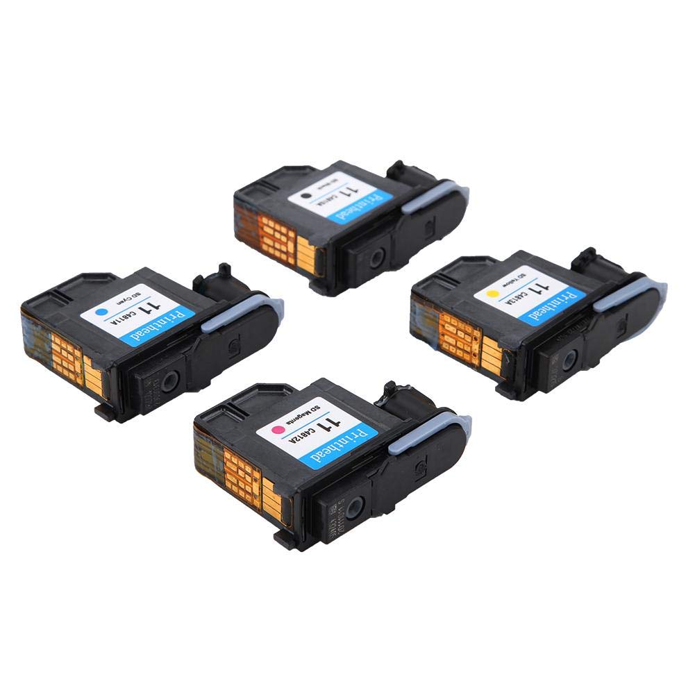 Printheads Replacement Print Head for HP, Printhead Print Head,Natural Colors Print Head Smooth Printing No Paper Jam Printhead for HP 500 510 800 Series(CMYK set)
