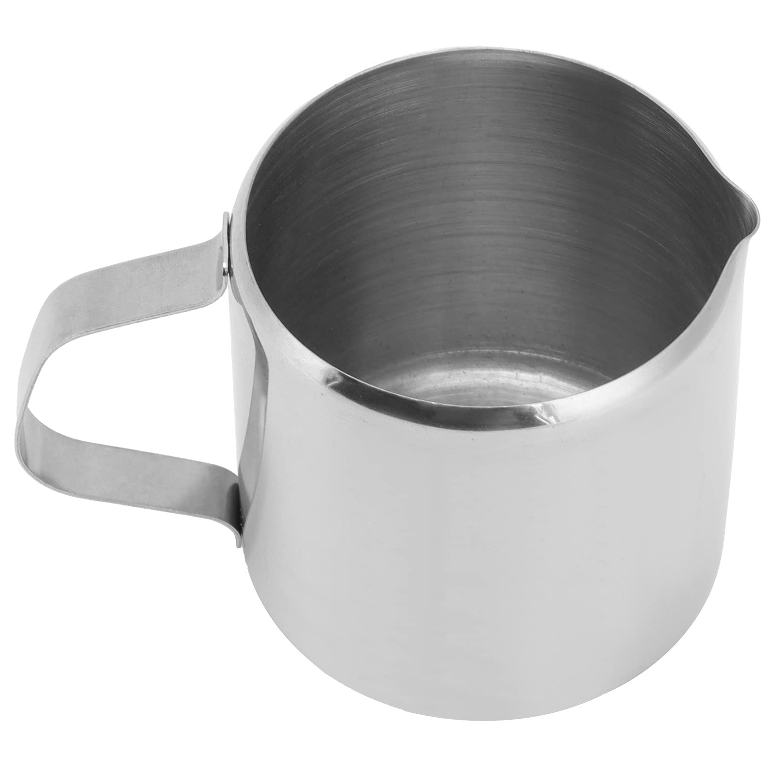 Kubek do Spieniania Mleka, Dzbanek do Spieniania Mleka o Pojemności 150 Ml Dzbanek do Kawy ze Stali Nierdzewnej 304 Kubek do Kawy i Mleka Kubek do Spieniania Mleka dla Rodzin,