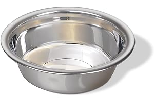 Van Ness 64-Ounce Lightweight Dish, Large, Stainless Steel