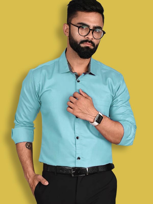 Image of Tee Projekt Cotton Casual Shirt for Men | Fanxy Long Sleeve Shirt | Outdoor Wear | Formal Wear