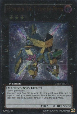 YU☆ Amazon.com: Yu-Gi-Oh! - Number 34: Terror-Byte (GENF-EN041