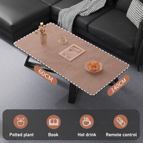 Table d'appoint avec plateau en ardoise véritable et métal