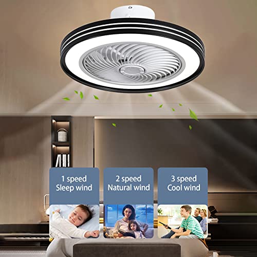 Ventilateur de plafond avec éclairage télécommandé pour pièces étouffantes - 4