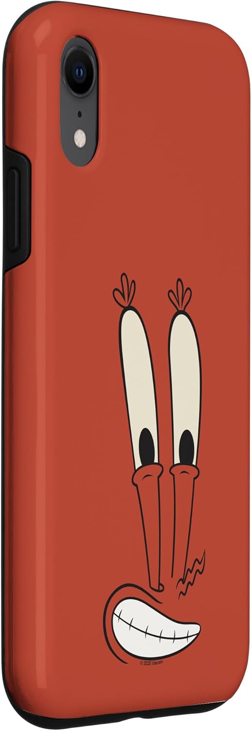 iPhone XR SpongeBob SquarePants Mr. Krabs Big Face Case