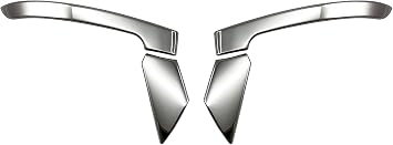 BRIGHTZ Odyssey Hybrid RC4 RC5 Super Mirror Surface Stainless Steel Plated Door Mirror Molding 4PC MIR-ETC-098 RC C4 4 C5 Odyssey Hybrid Odyssey Hybrid