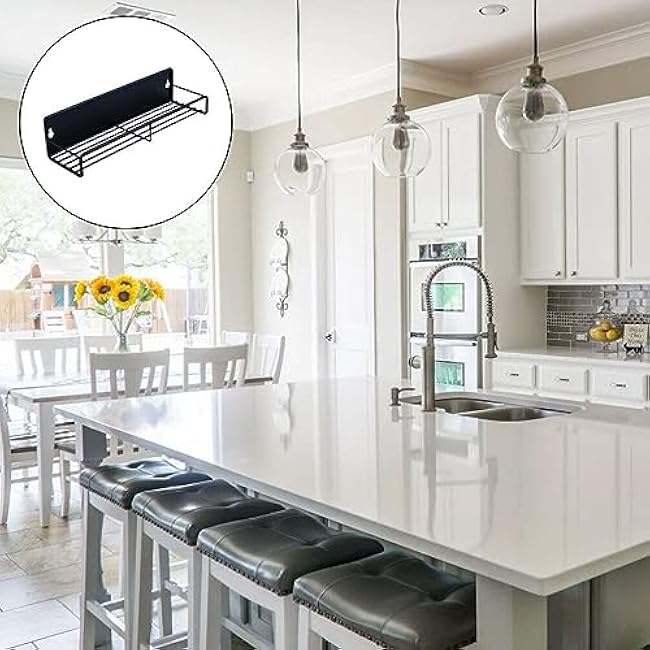 UPKOCH Magnetic Refrigerator Side Rack Compact Spice Organizer for Fridge Easy Install Can Holder for Storing Drinks Snacks and Seasonings Space-saving Kitchen Storage