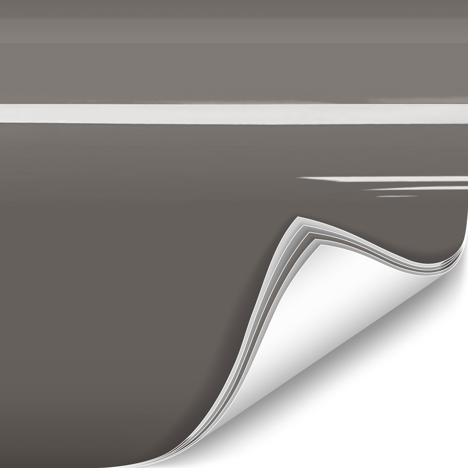 ColorFusion PPF by VViViD, Gloss Nardo Grey Dry Apply PPF Vinyl Car Wrap Roll 6ft x 4.9ft