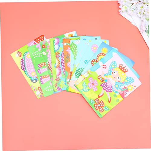 STOBOK 3Setsevaeducatiefhandgemaaktspeelgoedkinderenfotodiamantenstickerkinderenknutselenvoorleveringenfoto'Sdiymozaïek - Image 4