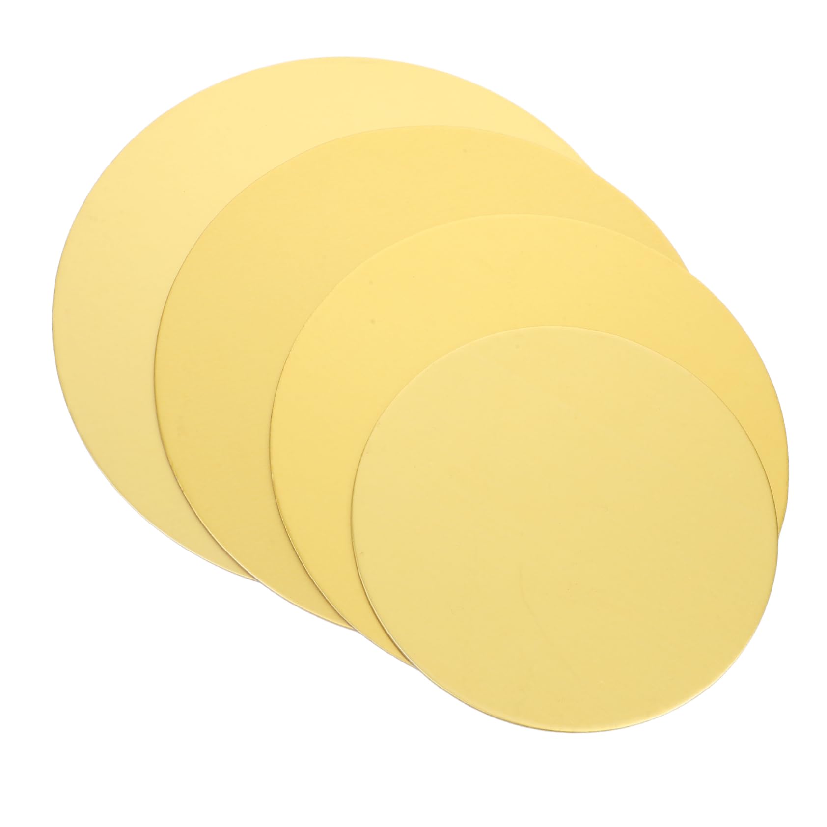 CIYODO Efficient Cake Baking 4 Pack Mousse Cake Bases Stacking Supports Decorative for Parties