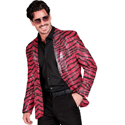 W WIDMANN MILANO Party Fashion - Giacca da Uomo con Paillettes