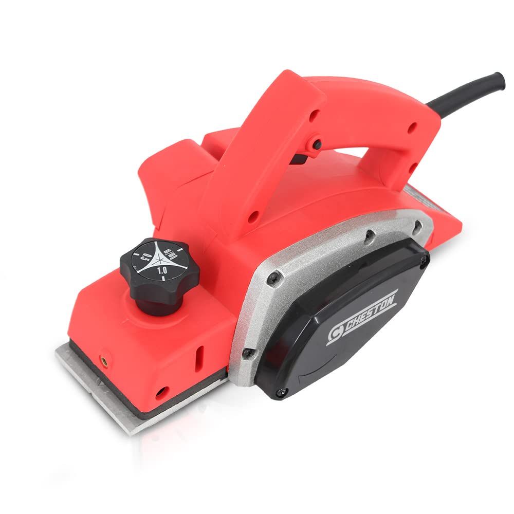 Cheston 550W Electric Planer 82mm 16000 RPM Hand Planer Woodworking Machine with Accessories (0-82mm) (B097Y4N5RW) Amazon Price History, Amazon Price Tracker