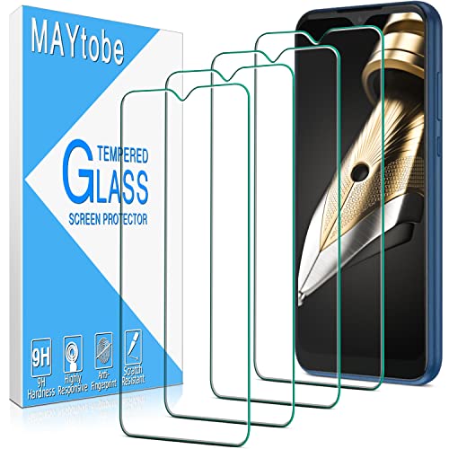 [4 Pack] MAYtobe Designed For Motorola Moto E (2020) Screen Protector Tempered Glass, Anti Scratch, Bubble Free, Case Friendly