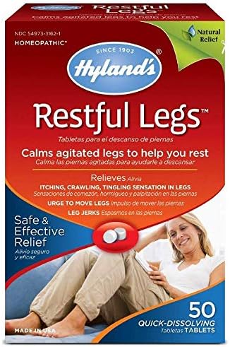 Hyland's Restful Legs Tablets 50 ea (Pack Of 7)