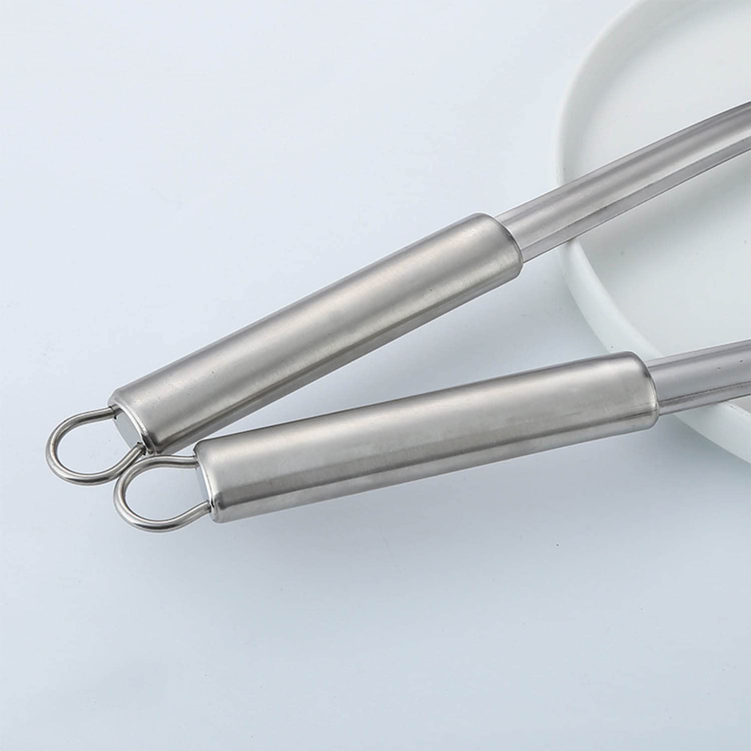 Ensemble D'ustensiles de Cuisine en Acier Inoxydable 4 Pièces Wok Spatule Louche Cuillère à Fente Spatule à Fente Turner pour Home Restaurant Hotel