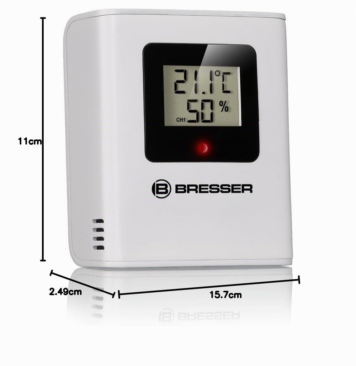 BRESSER MeteoTemp Baro HZ Station météorologique couleur | Bresser MeteoTemp Baro HZ Station météo sans fil, écran couleur