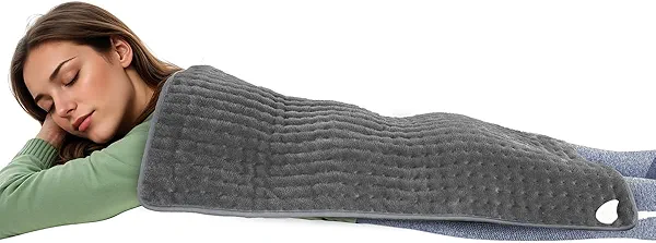 18" x 33" Large Heating Pad for Back, FSA Eligible Heat Pad, Birthday Gifts, CooCoCo HSA Eligible XXXL Heated Pad for Period Cramps, 6 Heat Settings, Auto Off, Moist Heat, Gifts for Women Mom