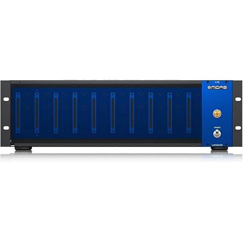 Midas LEGEND L10 500 Series Rackmount Chassis for 10 Modules with Advanced Audio Routing