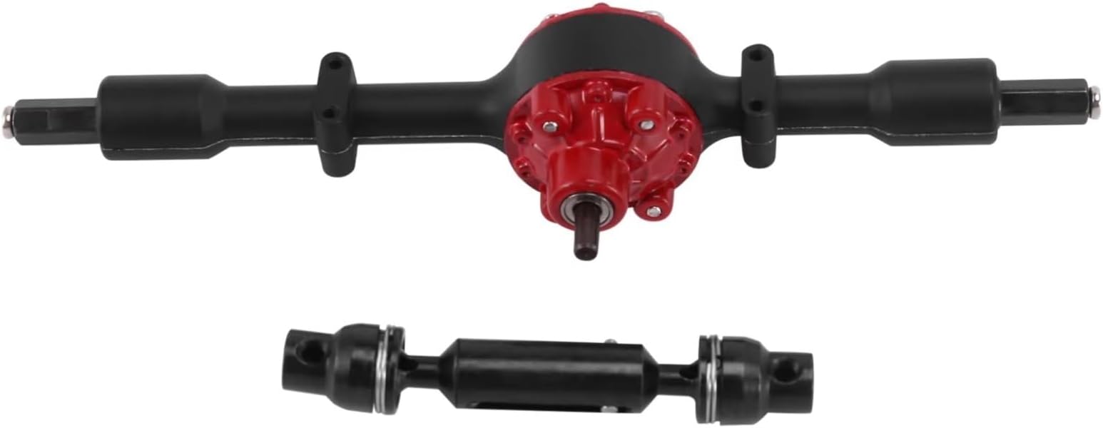 RC Car Axle Set For WPL D12 B14 B24 B16 B36 C14 C24 C34 C44 rc Car Upgrade Parts Accessories Metal Rear Axle Bridge Drive Shaft
