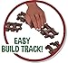 LINCOLN LOGS-Sawmill Express Train - 101 Parts - Real Wood Logs - Buildable Train Track-Ages 3+ - Best Retro Building Gift Set for Boys/Girls-Creative Construction Engineering-Preschool Education Toy
