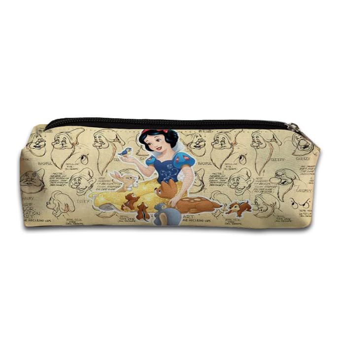 Estojo Escolar Porta Lápis - Linha Desenhos - Branca Neve 001