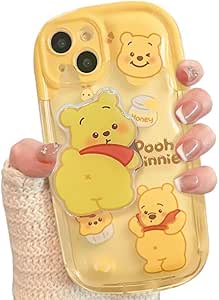 JAHOLAN - Funda Transparente Compatible Con IPhone 13 Pro Con Flores, Para Niñas Y Mujeres, A Prueba De Golpes Con Patrón Floral Con Purpurina, Carcasa Rígida Para Teléfono De 6.1 Pulgadas 2021