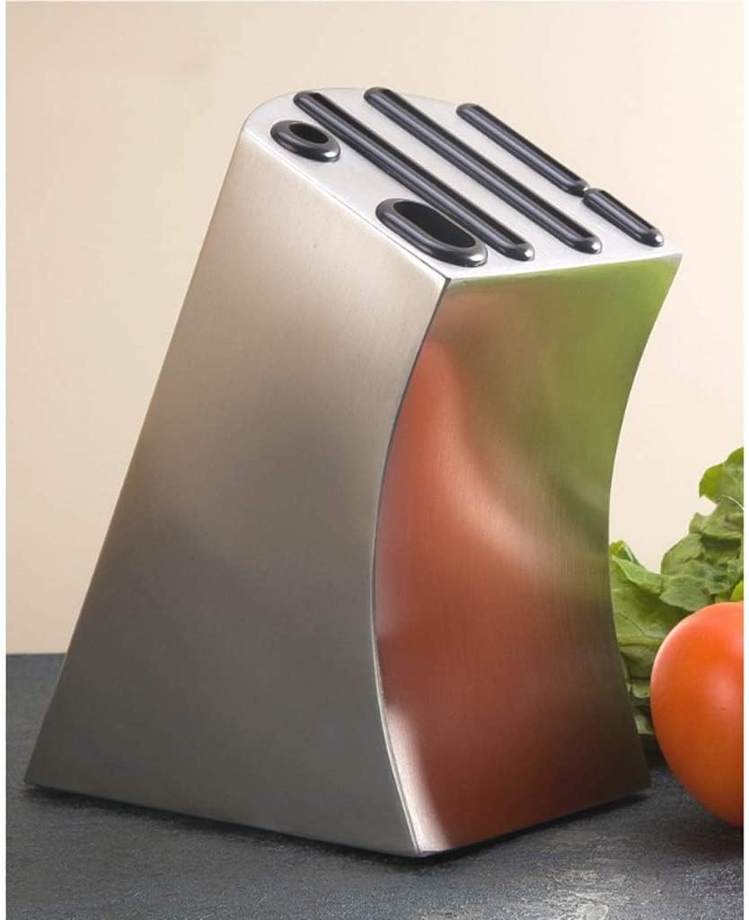 Knife Block Storage Stand Kitchen,Only Selling Cutter Holder,Stainless Steel Durable Portable Knives Shelf Rack Tool Accessories