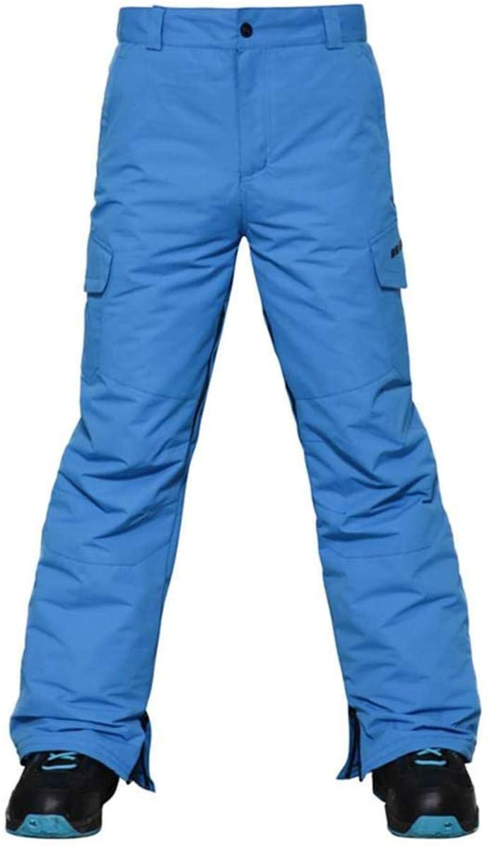 Men Winter Warm Outdoor Mountain Windproof Waterproof Snow Snowboard Ski Bib Cargo Pants M