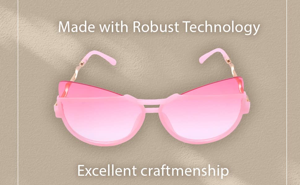 SPIKY Kids Sunglasses for Girls and Boys Pink Frame Pink Lense UV protection Cat-eye Sunglasses 4