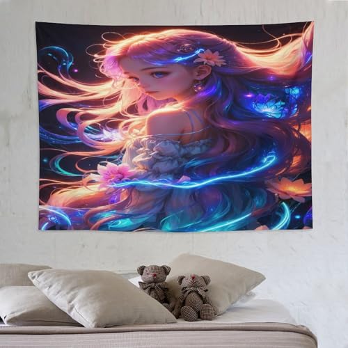 Tapisserie sorcière cosmique pour habiller un mur vide sans faire de trous