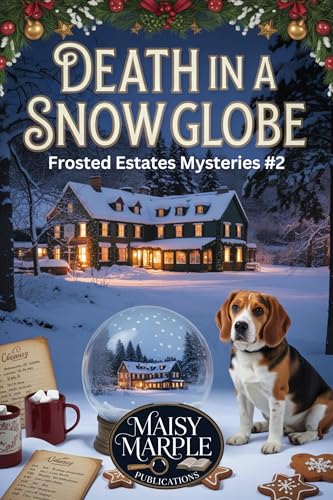 Death in a Snow Globe: A Christmas Manor Cozy Mystery with Dog (Frosted Estates Mystery Series)