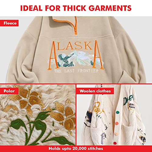 Superpunch Cutaway 2.5 Oz Stabilizer For Embroidery Machines, Superstable Machine Embroidery Stabilizer Backing - 8 Inch X 20 Yard Roll, Medium Weight Cut Away Stabilizers, Made In Usa (White) #TOP5