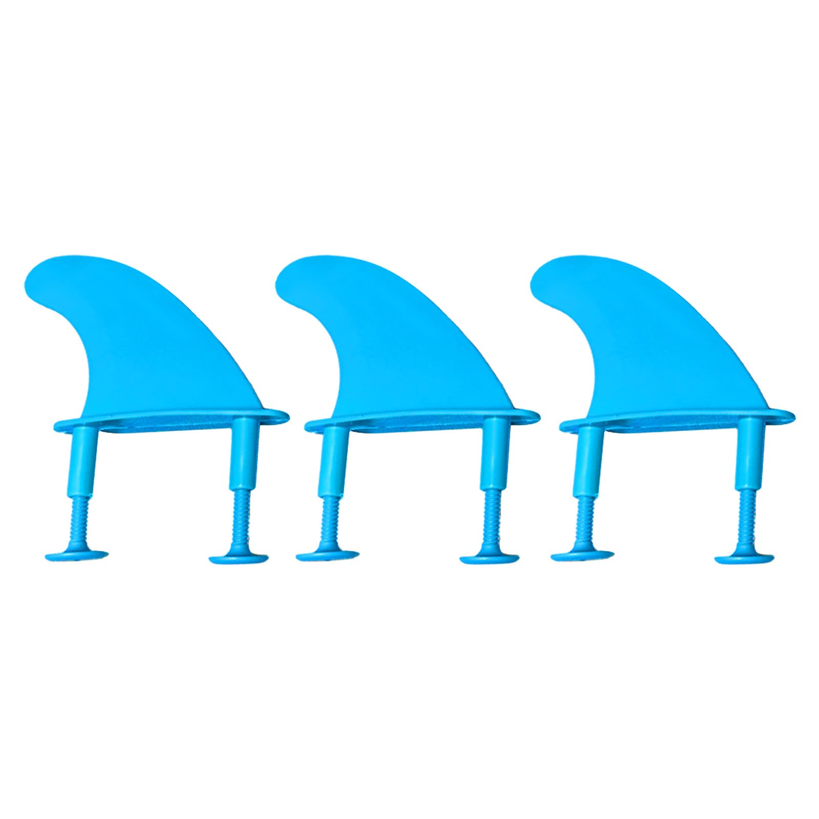 HUANGTNG 3 Pcs Soft Tops Surfs with Screws Soft Surfboard Tail Surfboard Accessories