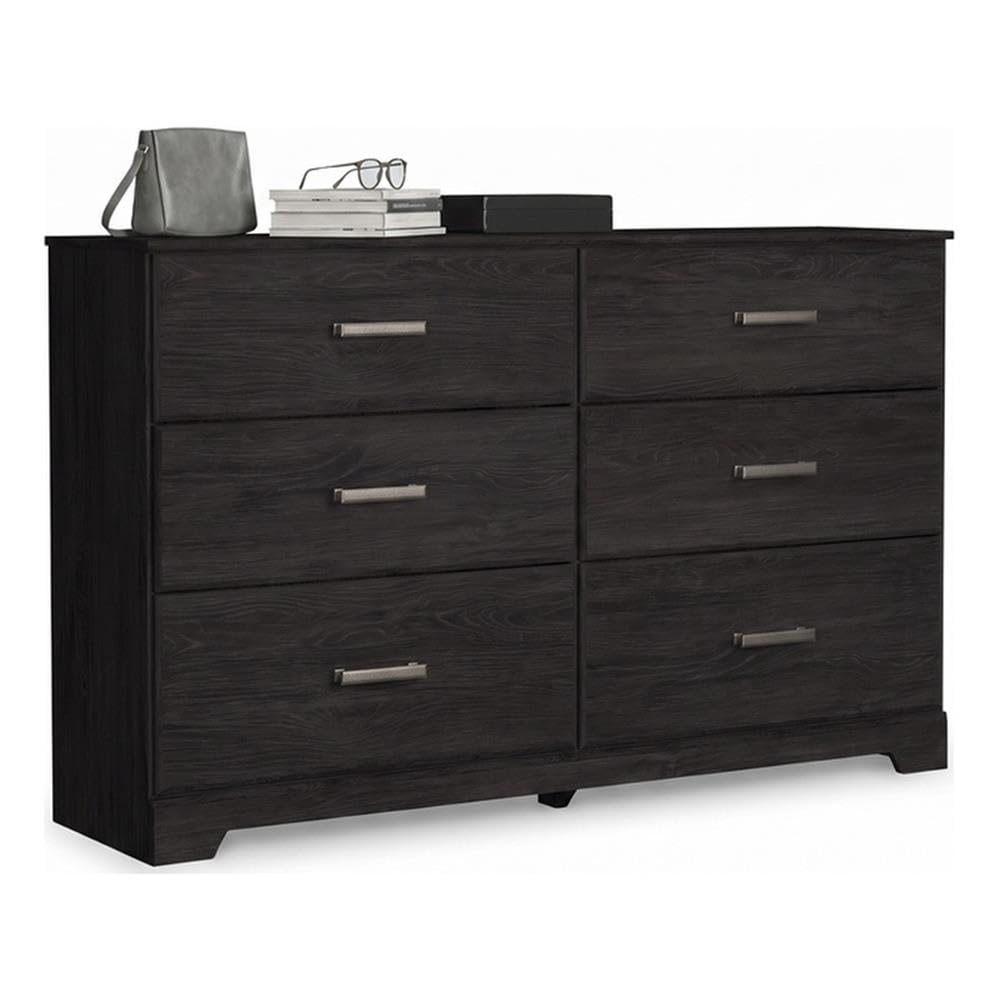 american signature black dresser Design by Ashley Belachime 6 Drawer Wood Bedroom collection: mini-dresses Black Graduation Dresses | Color:As Picture Navy while the felt